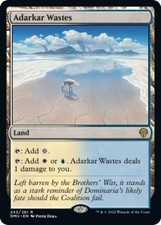 Adarkar Wastes -Foil Near Mint MTG Dominaria United