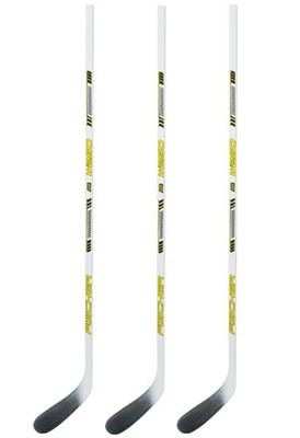 Fischer W250 Youth Wood Hockey Sticks | 40 Flex, P92 | Full ABS Blade | 3 Pack