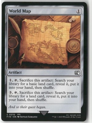 World Map 270 Magic: The Gathering FINAL FANTASY 2025