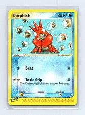 Corphish 54/97 Common Dragon Pokemon Card Moderately Played