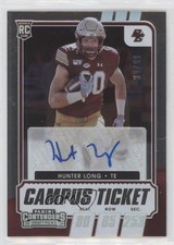 2021 Contenders Draft Picks College Campus Ticket 39/99 Hunter Long Auto 0eo6