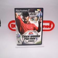 TIGER WOODS PGA TOUR 2002 - CIB / COMPLETE IN BOX! (PlayStation 2 PS2)