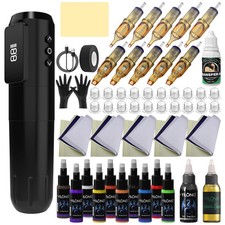 YILONG Wireless Tattoo Machine Rotary Pen Kit 1600mAh Battery Kit