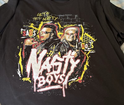 Nasty Boys Let's Get Nasty XL T-Shirt WWE AEW Wrestling WCW ECW TNA