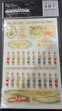 Creative Imaginations-Epoxy Stickers-Birthday Celebration