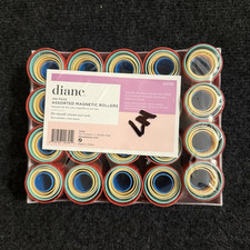 Diane Magnetic Rollers 144-Pack 5/8  9/8 in Assorted Sizes Multicolor D2701