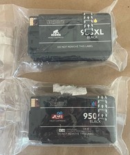 Lot of 2 New 950XL Black Ink Cartridges. One IKONG and One JIMIGO