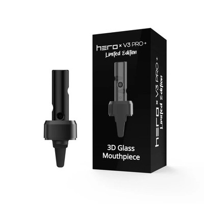 3D Glas Mundstück Deep Black für V3 PRO+ / V3 PRO