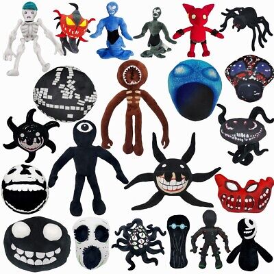 Horror Game Doors Plush Doll New Screech Monster Action Figur Doll Toy Kids  Gift