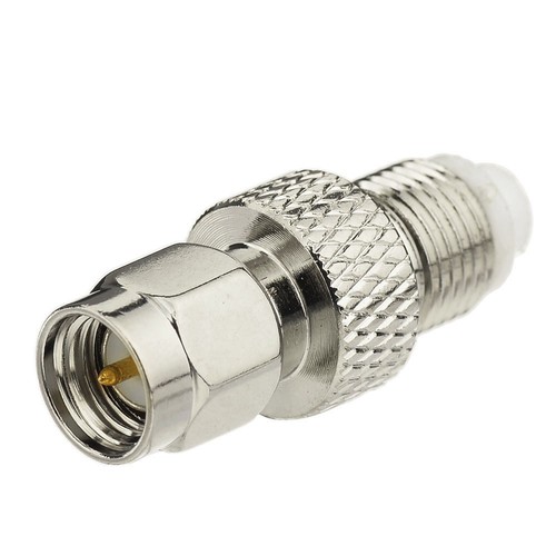 2-Pack FME Female to SMA Male Connector Adapter for Truck Cell Phone Booster - 第 2/3 張圖片