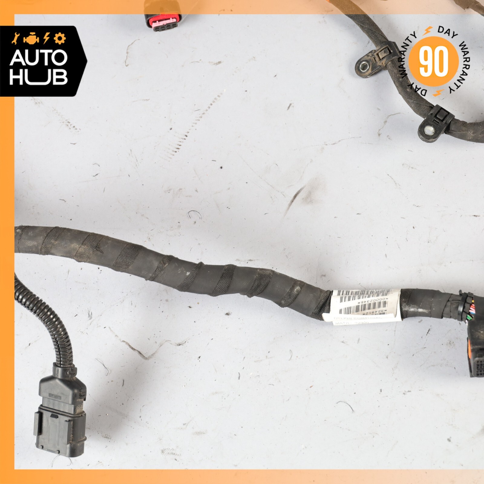 14-22 Maserati Ghibli M157 Quattroporte M156 Engine Injection Wiring Harness OEM