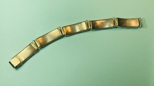 Antique Vintage Micro Mosaic Millefiori Bracelet Art Deco Victorian Panel - 8" - Picture 8 of 11