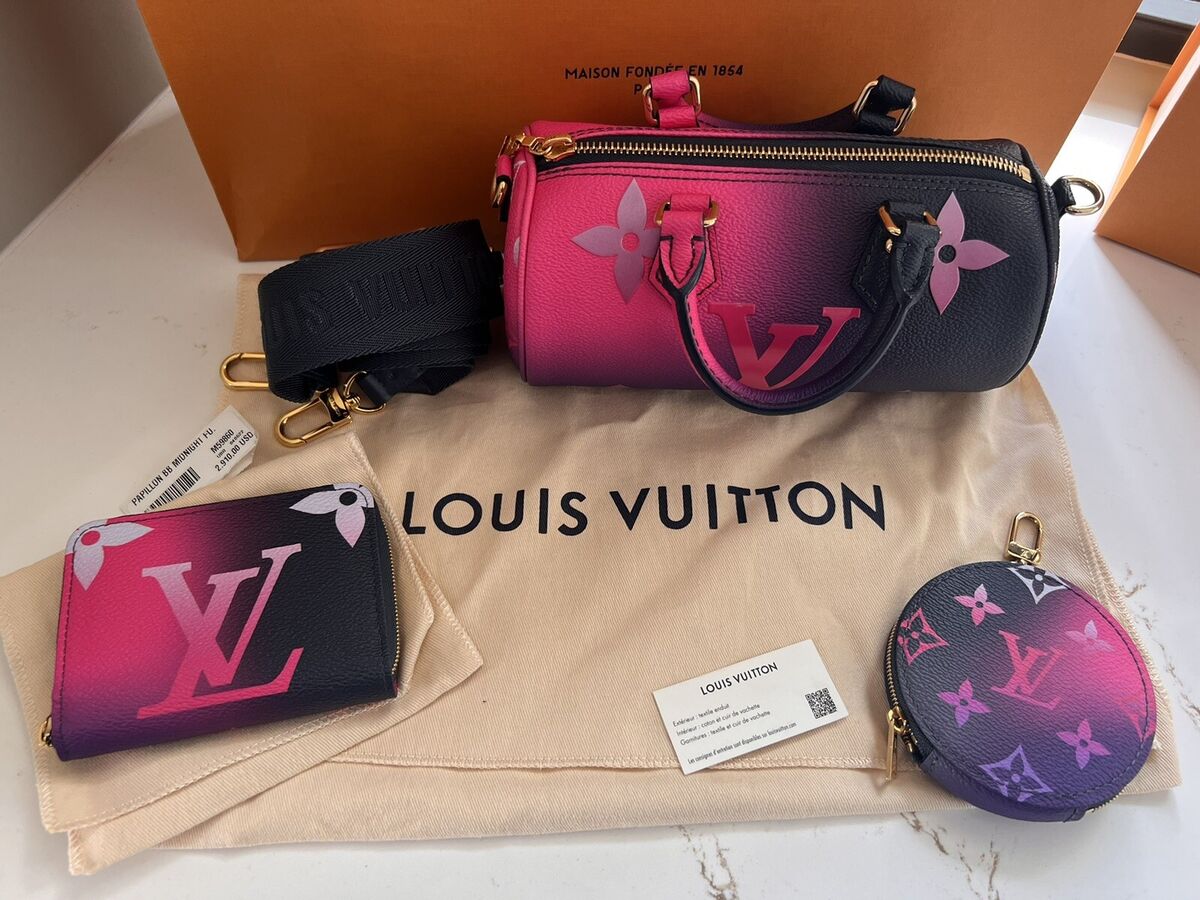 Louis Vuitton Spring In The City Papillon BB Midnight Louis Vuitton Spring In The City Papillon BB Midnight