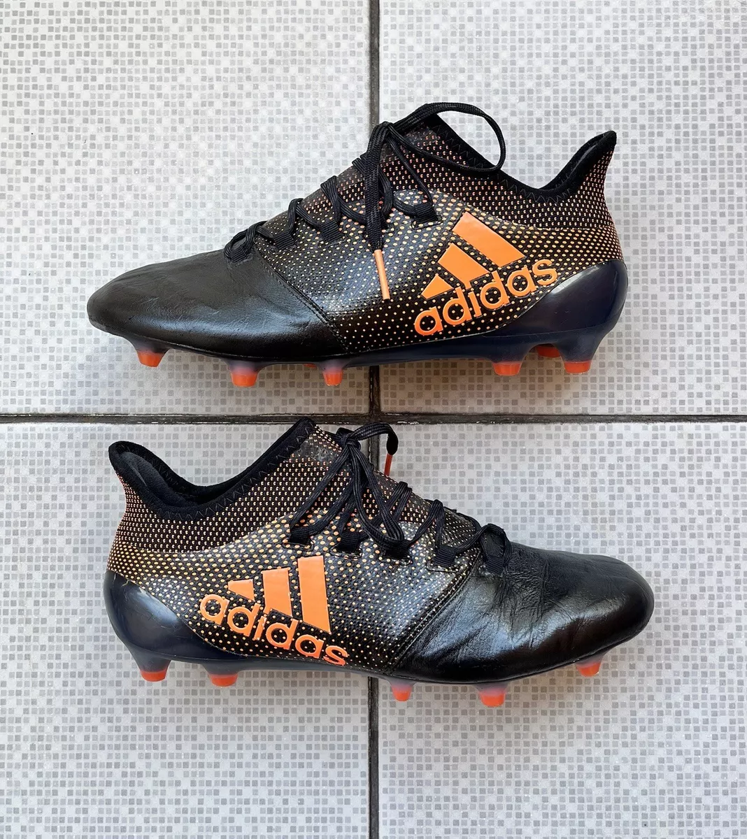 Adidas X 17.1 FG Leather Techfit NSG Soccer US 8.5 | eBay