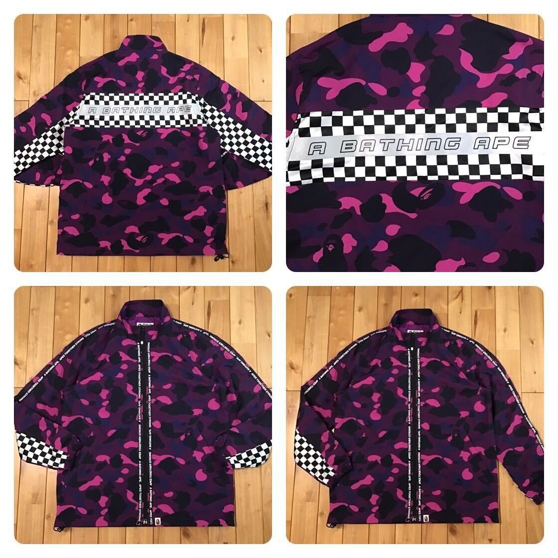 BAPE Purple camo nylon jacket A Bathing Ape Size M | eBay BAPE Purple camo nylon jacket A Bathing Ape Size M | eBay