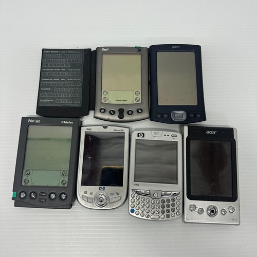 6 x Palm Pilot HP iPaq Acer PDA Palm Bulk Vintage
