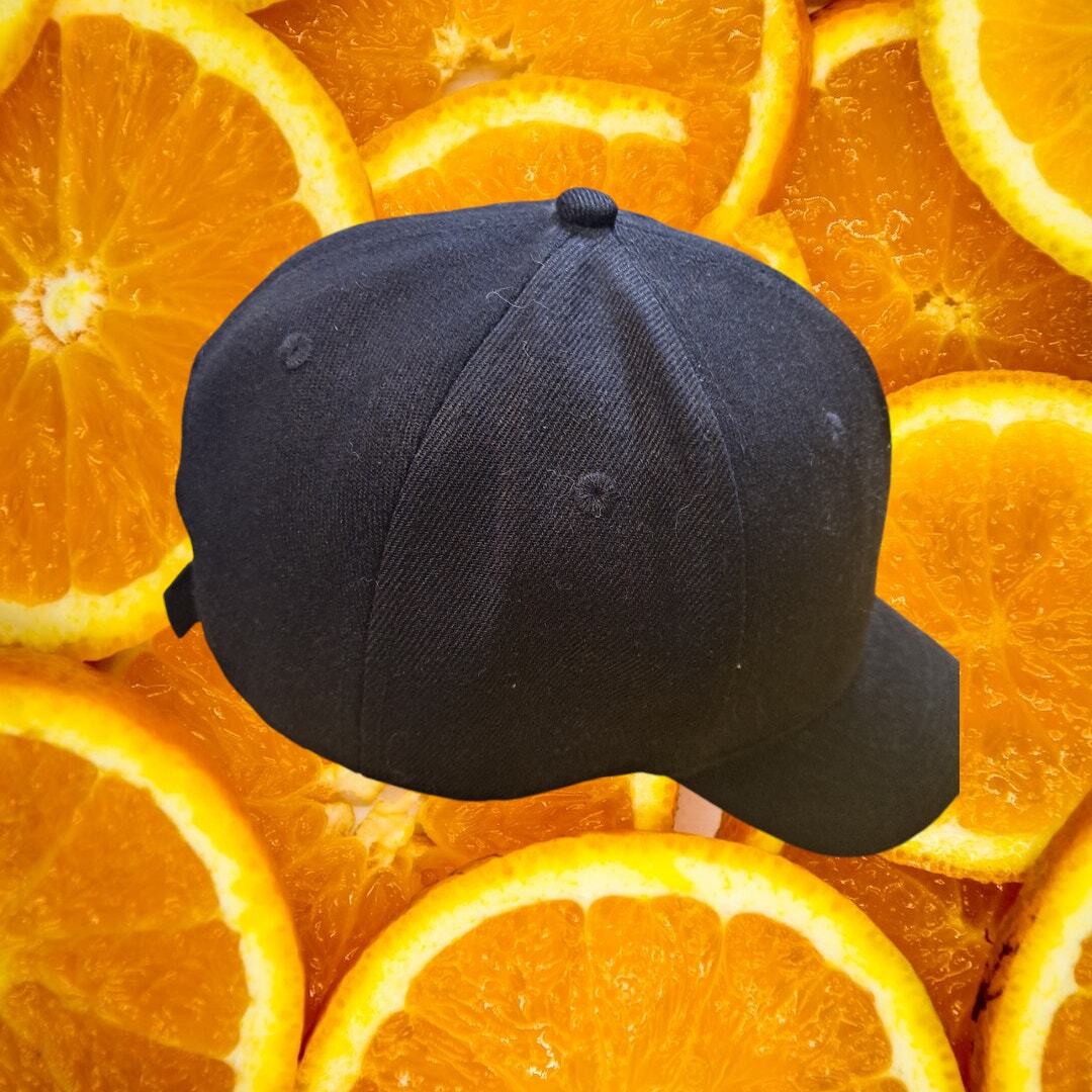 Black Hook and Loop Adjustable Baseball Hat Cap - image 4