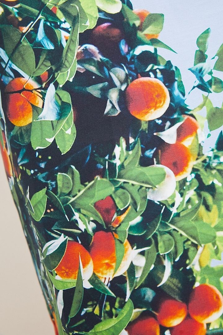 maeve orange bough dress Anthropologie Maeve Orange Bough Dress (Size 0)