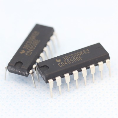 5 STÜCK CD4050BE CD4050 IC BUFF/WANDLER HEX DIP16 NEU 