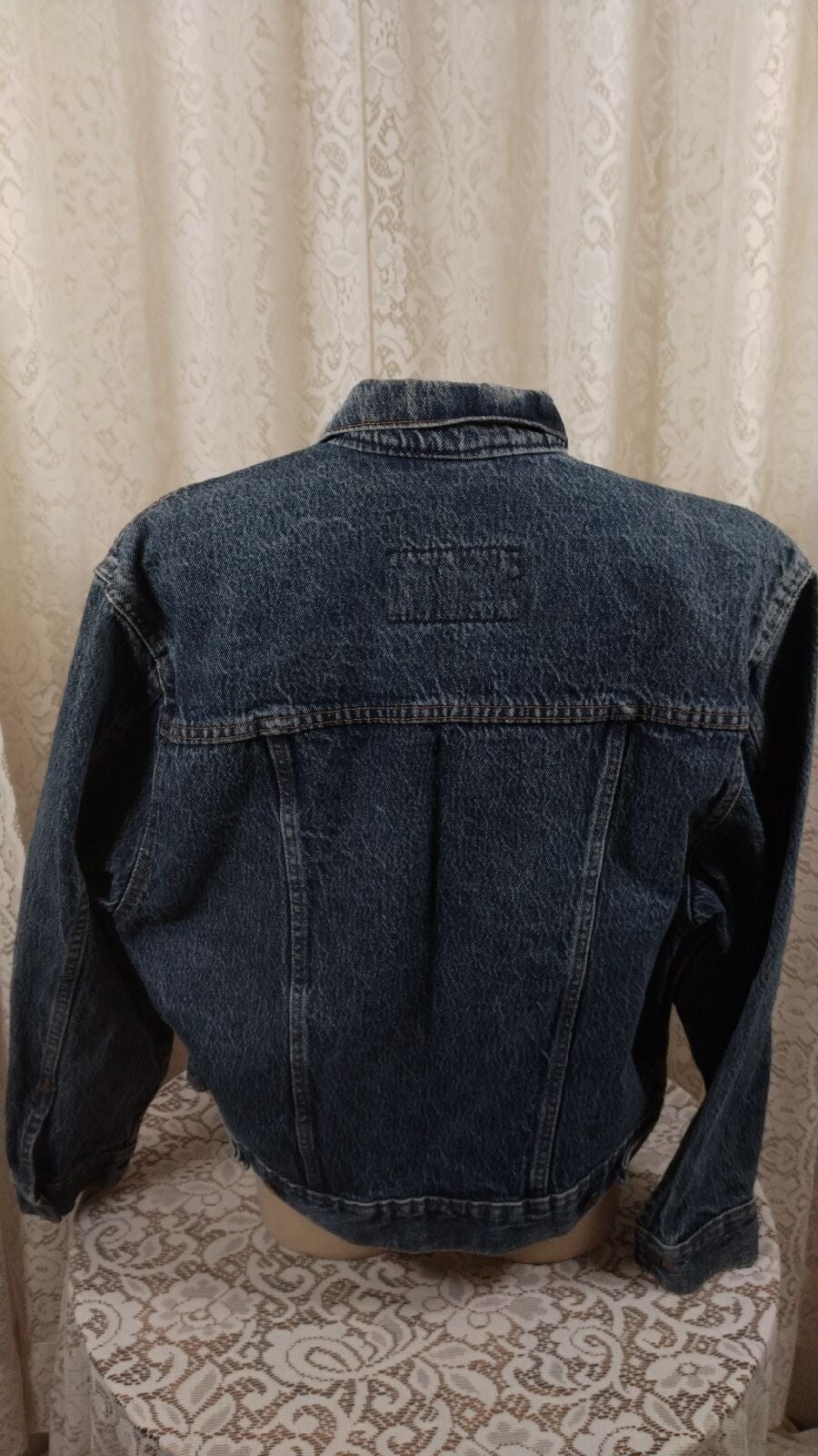 Chic Basic Denim Jean Jacket Size M - image 3