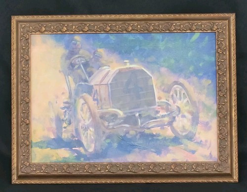 Camille Jenatzy/Mercedes by Rob Ijbema/Original, 1903 Gordon Bennett Cup - Picture 2 of 7