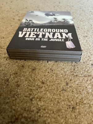 BattleGround Vietnam War In The Jungle (DVD, 5-Disc Set) Very Good