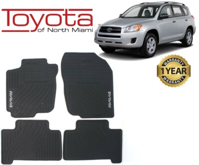 OEM Genuine OEM Toyota Rav4 All-Weather Rubber Floor Mats PT908