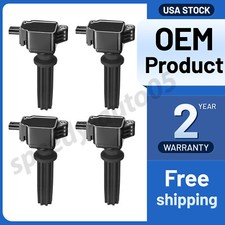 4 Ignition Coil Pack UF670 DG546 For 2017 Jaguar XE 2.0L l4
