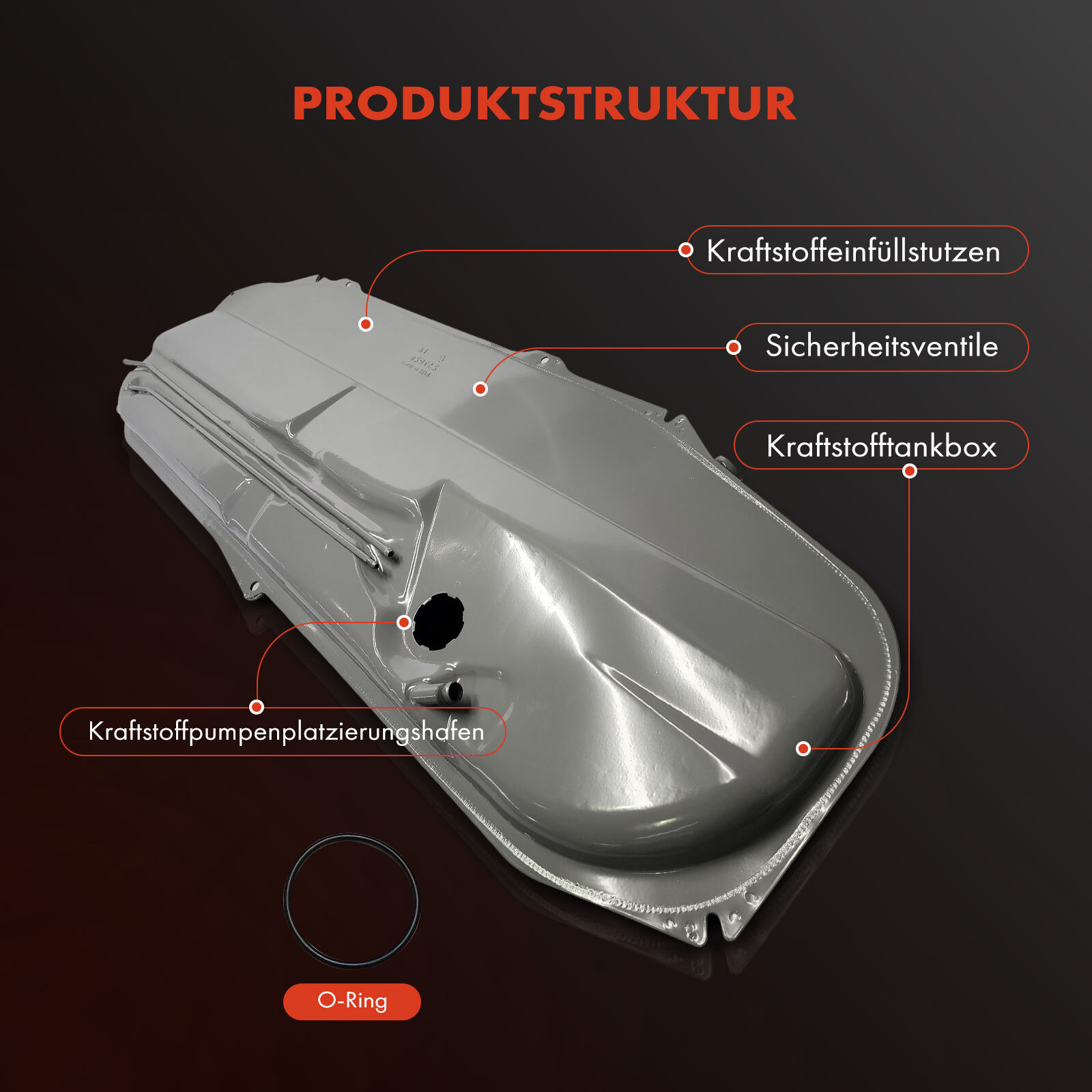 Kraftstofftank Kraftstoffbehälter Benzin Dieseltank 55L für BMW 