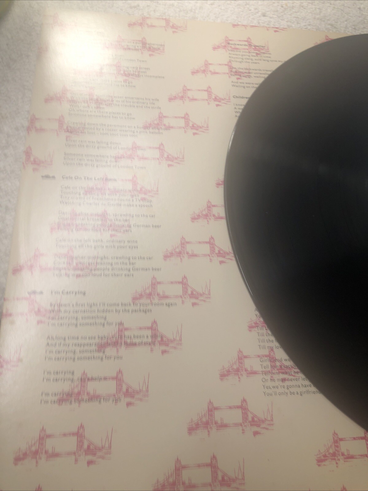 Vinyl Lp London Town Paul McArtney & Wings SW11777 1978