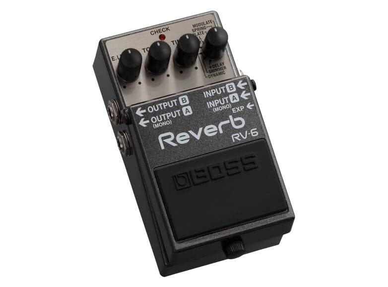 ギター BOSS RV-6 レビュー】コンパクトリバーブの決定版！BOSS RV-6 Reverb を