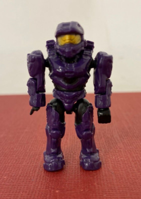 Mega Bloks   HALO   Tribute Pack : UNSC Purple Spartan - Mini Figure from #97520