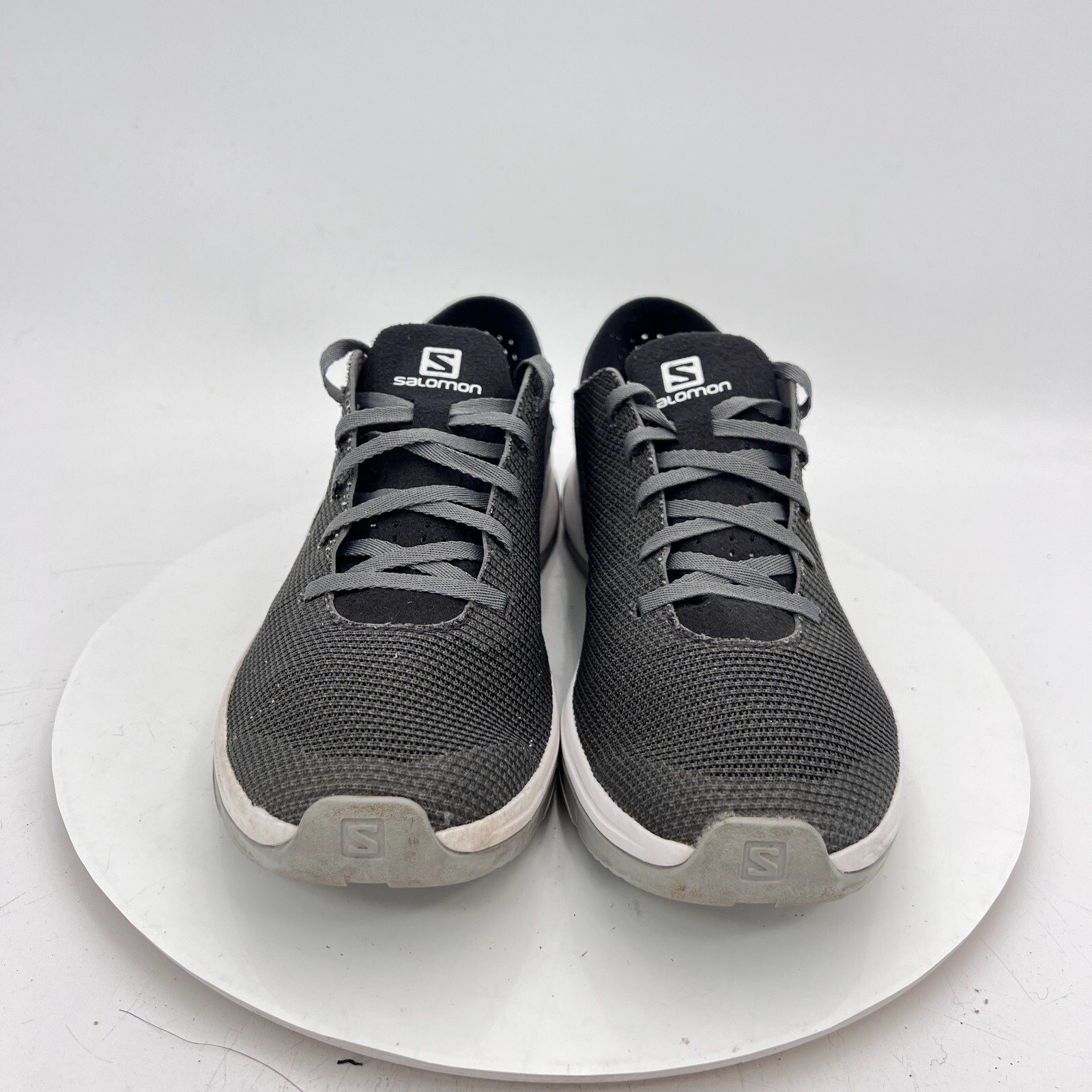 Scarpe Salomon Tech Lite Uomo Taglia 9 409857 Grigio Nero Running Contragrip Comfort