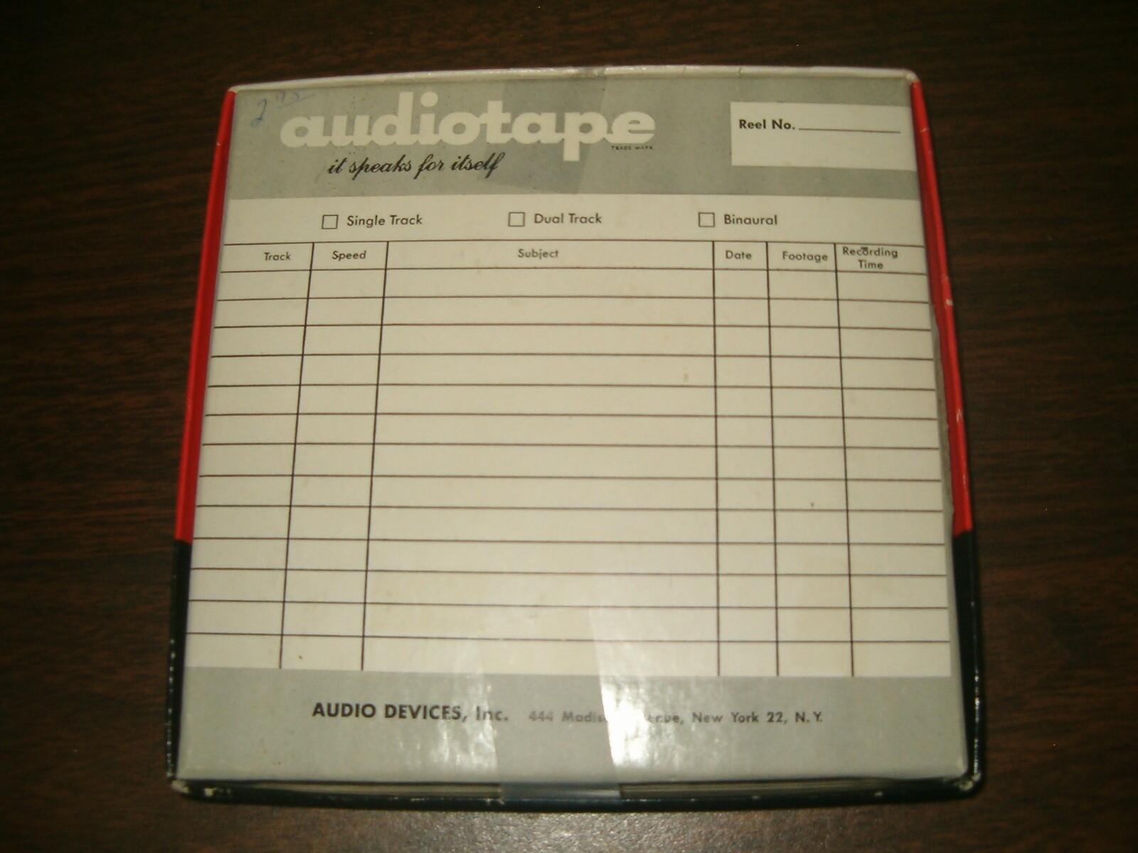 Audiotape Recording Tape 600 ft Type 651 IOB Master Low Print Through eBay