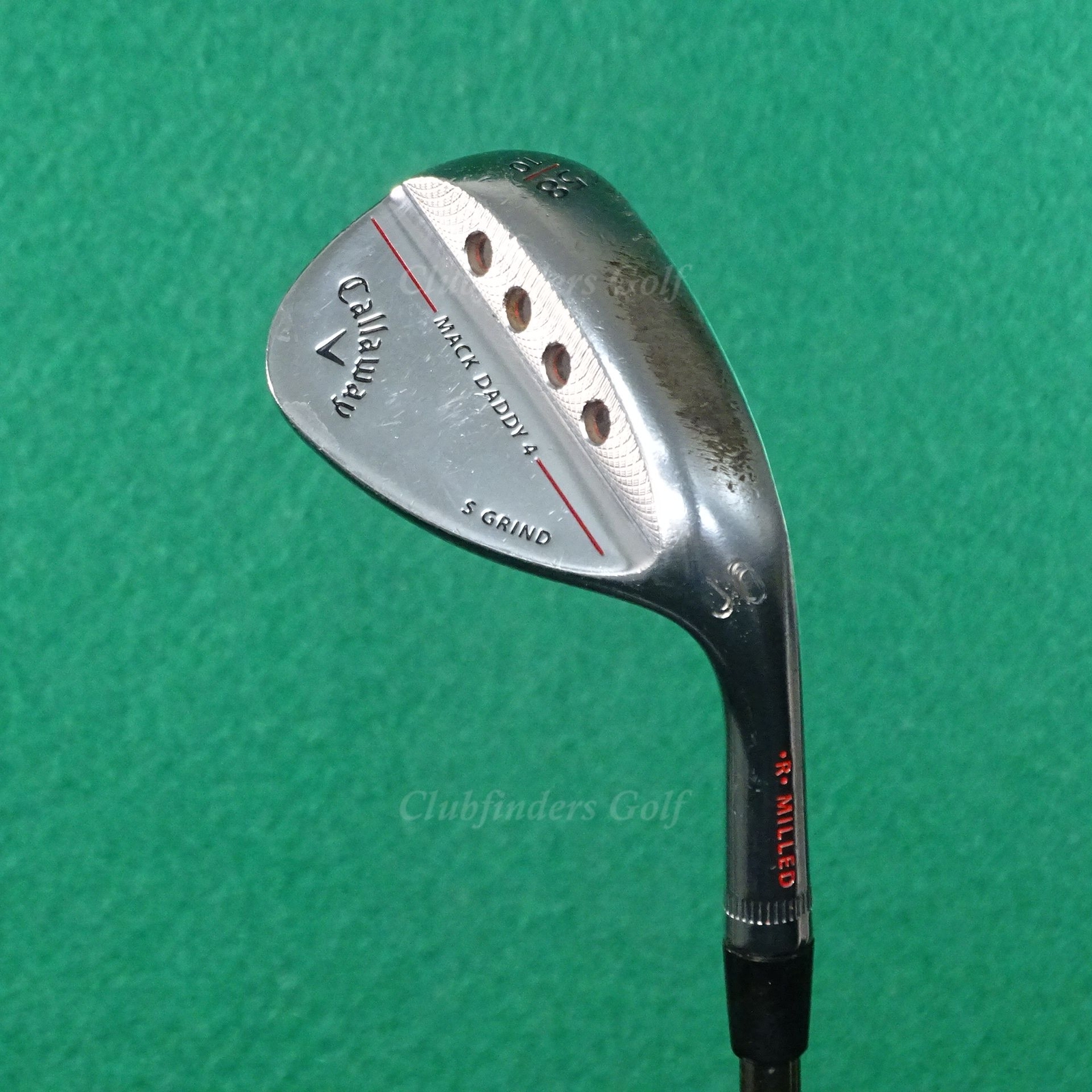 Callaway Mack Daddy 4 S Grind Chrome 58-10 58° LW Lob Wedge Recoil 460 Regular