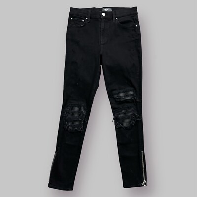 AMIRI アミリ MX1 デニム ブラック 30 レザーパッチ s-l400.jpg