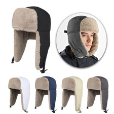Unisex Winter Warmer Hat Windproof for Hunting Hat Snow Ski Hat with Ear Flaps