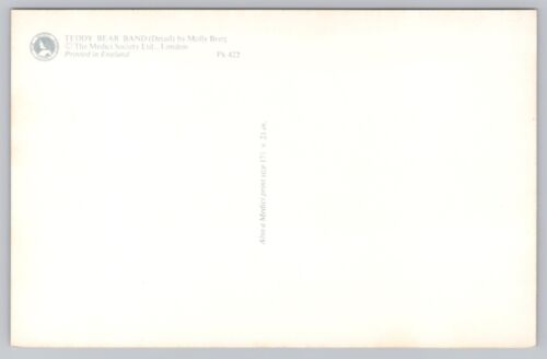 Molly Brett Artist Postcard - Teddy Bear Band - Anthropomorphic UNP Postcard - Picture 2 of 5