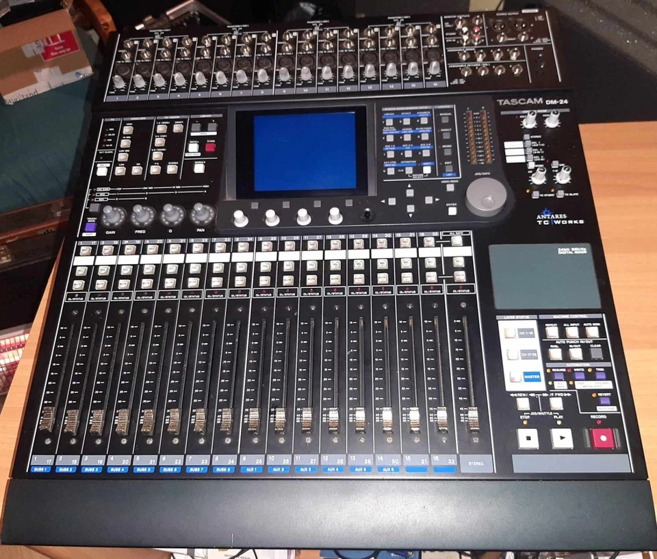 Tascam  Dm24 (digital desk 24bit/96khz) with extra ADAT CARD - Image 2 of 4