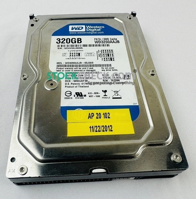 Western Digital WD3200AAJB-00J3A0 Hard Disk Drive - Image 2 of 4