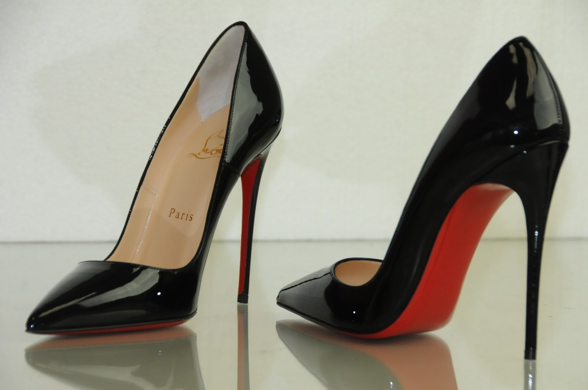 Christian Louboutin Black Patent So Kate 120 – Dina C's Fab and Funky  Consignment Boutique