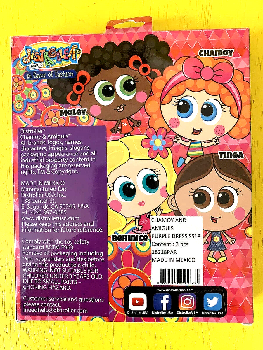 Chamoy Amiguis Purple Dress Distroller