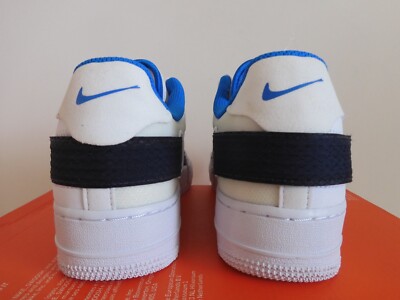 Nike AF1-Type Air Force 1 Type Low White-Obsidian Blue Mens Sz 7.5