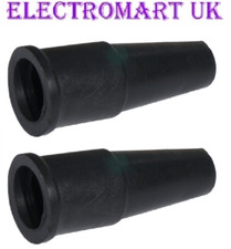 2 X F PLUG SCREW TYPE RUBBER WEATHER BOOT COVERS SATELLITE SKY FREESAT CABLE 