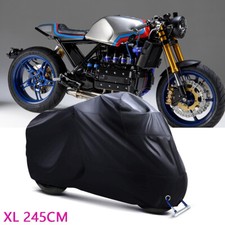 XL 245cm Motorcycle Cover UV Rain Outdoor Protector For K100rs K100 K1300 K1200