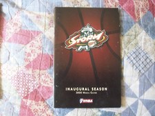 2000 SEATTLE STORM MEDIA GUIDE Yearbook FIRST YEAR WNBA TEAM Program Basketball