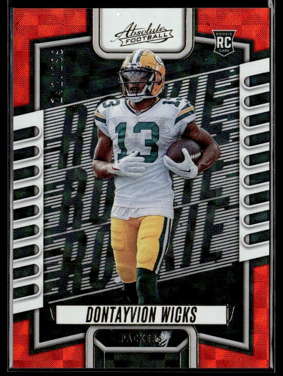 L4,123 - 2023 Absolute Orange Mosaic #199 Dontayvion Wicks /299