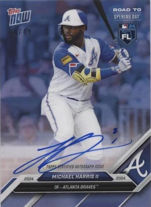 2024 Topps Now Road to Opening Day - Michael Harris II #MH-A for