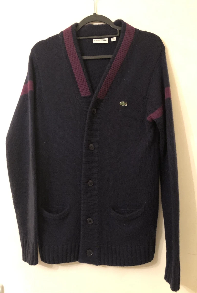 Lacoste 2024 cardigan sweater