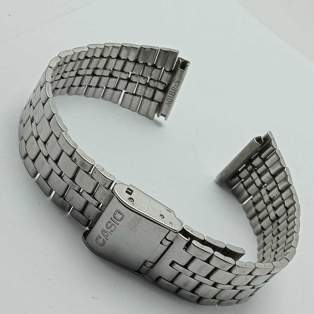 18 mm Casio S-481DV Stainless Steel Vintage Watch A159 Bracelet | eBay